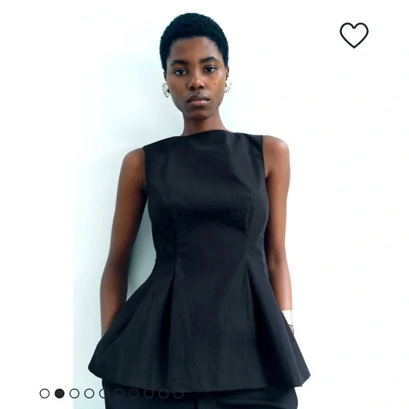 Haut 2BEBE Jungle Skin Peplum Taille S Neuf Avec étiquettes